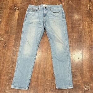Frame Denim Men's Slim Jeans in Light Blue